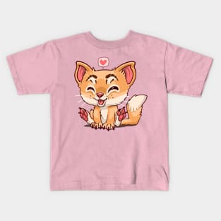 Foxy cat Kids T-Shirt